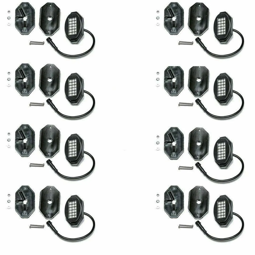 187 Style Rock Lights with Control Harness
