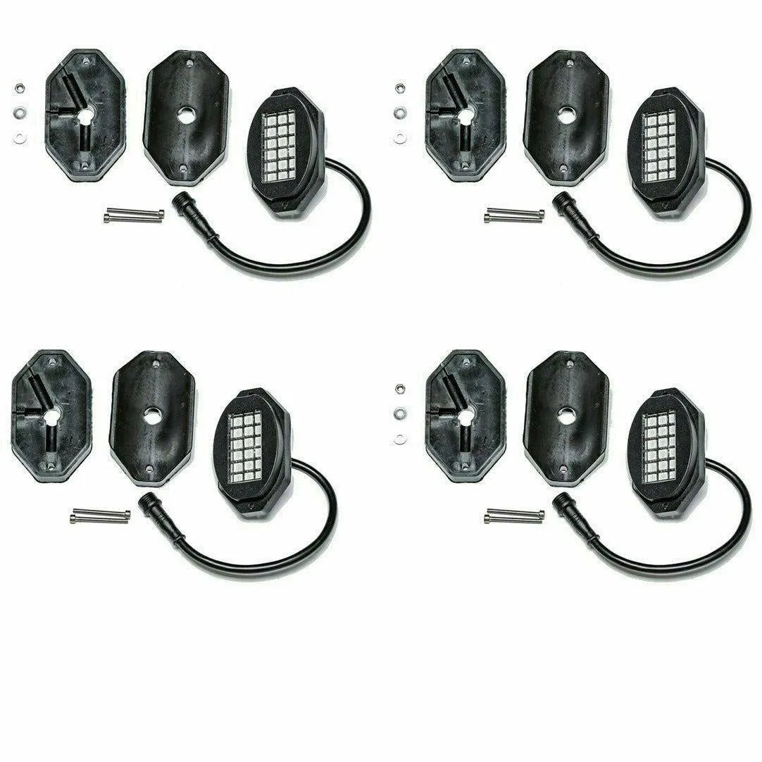 187 Style Rock Lights with Control Harness