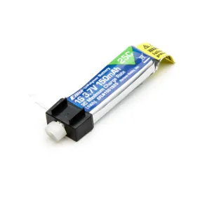 1S 3.7V LiPo Battery, 25C 150mAh, PH 1.5 Ultra Micro