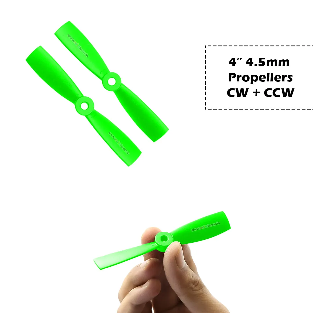 2-Blades 4.5mm Propellers For Drone/Quadcopters CW   CCW (1-Pair)