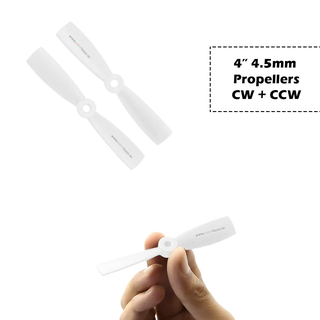 2-Blades 4.5mm Propellers For Drone/Quadcopters CW   CCW (1-Pair)
