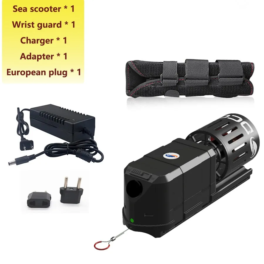 2.2m/s Electric Motor 45mins Scuba Diving Equipment Wearable Underwater Scooter Mini Water Scooter Underwater Sea Scooters