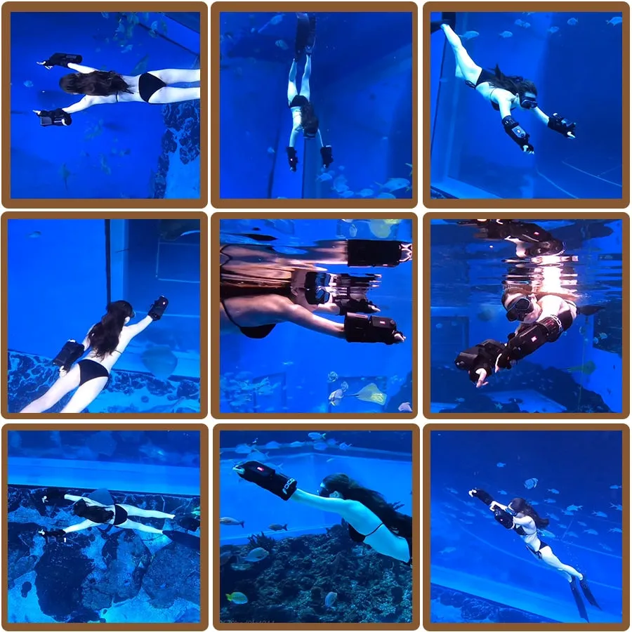 2.2m/s Electric Motor 45mins Scuba Diving Equipment Wearable Underwater Scooter Mini Water Scooter Underwater Sea Scooters