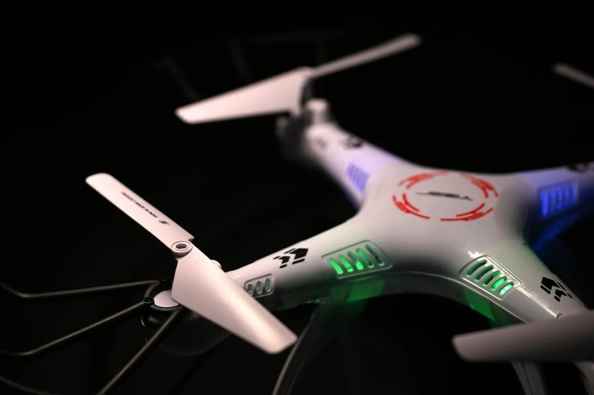 2.4GHz Remote Control Drone with 360-Degree Rotation