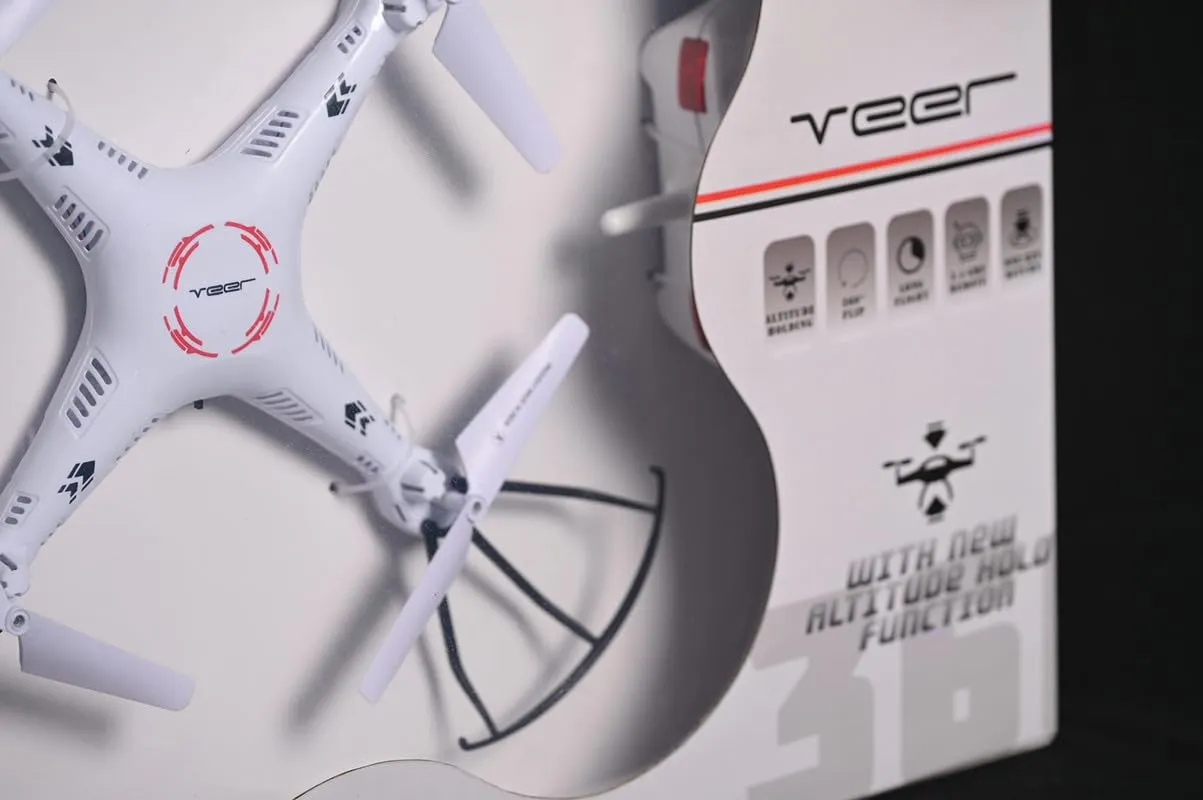 2.4GHz Remote Control Drone with 360-Degree Rotation