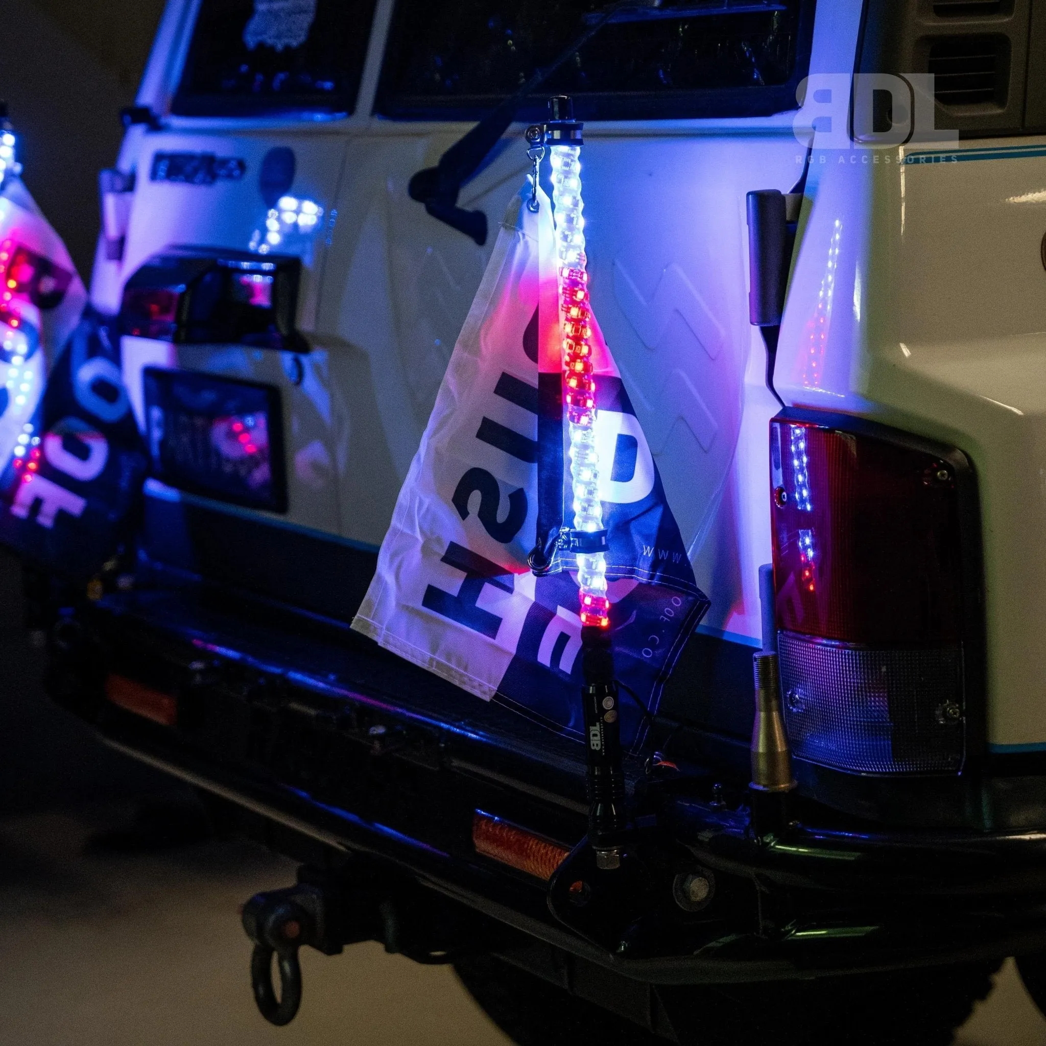 2ft LED Whip Lights