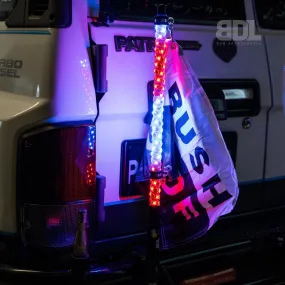2ft LED Whip Lights