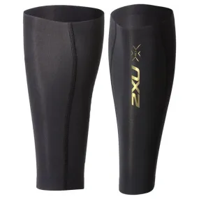 2XU Light Speed Compression Calf Guards Black/Gold | Buy 2XU Light Speed Compression Calf Guards Black/Gold here | Outnorth