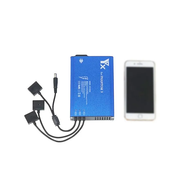 4 in 1 Parallel Power Hub Intelligent Battery Controller Charger for DJI Phantom 3 Standard SE FPV Drone, Plug Type:AU Plug