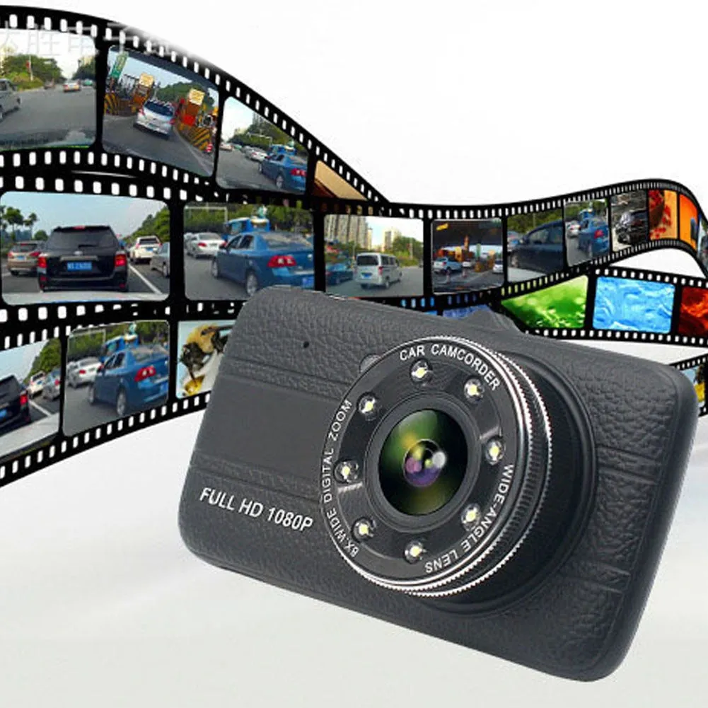 4-inch Car  Driving  Recorder 1080p High-definition Wide-angle