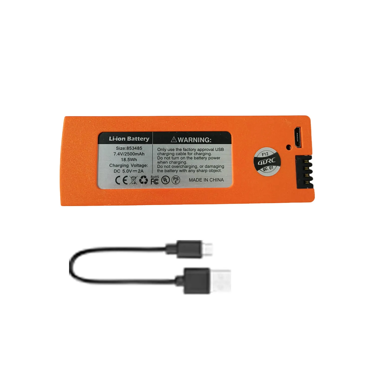 4D-F12 Drone Accessories Optional (spare battery   charging cable / spare propeller)