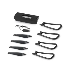4D-V4 drone accessories are optional (spare battery   charging cable / spare propeller   protective cover)