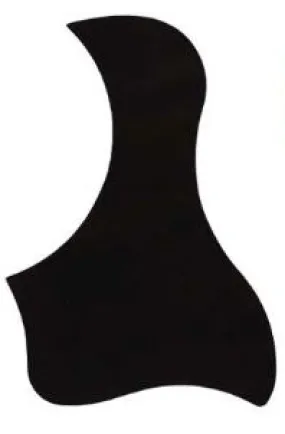 Acoustic Guitar Style Black Pick Guard