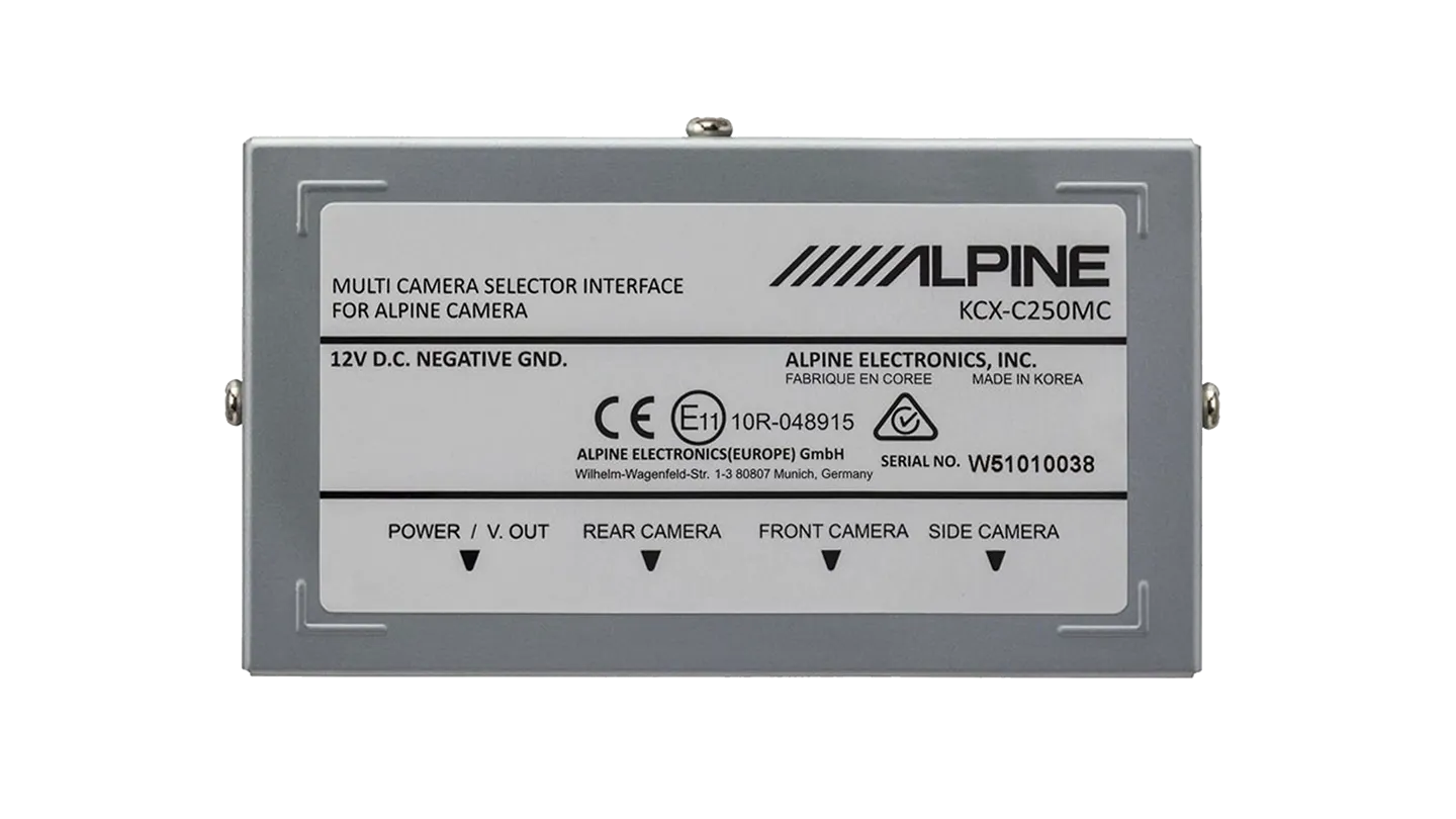 Alpine Multi-Camera Selector Interface-KCX-C250MC