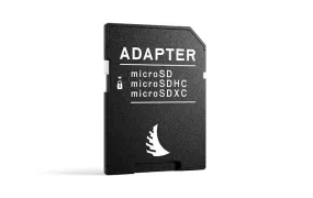 Angelbird AV PRO 128GB microSDXC UHS-II 280MB/s Memory Card with SD Adapter - V60