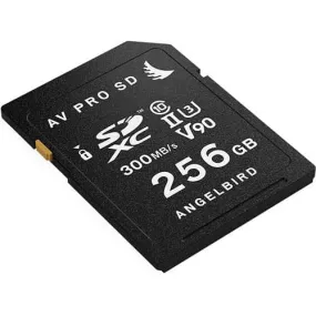 Angelbird AV PRO 256GB SDXC UHS-II 300MB/s Memory Card - V90