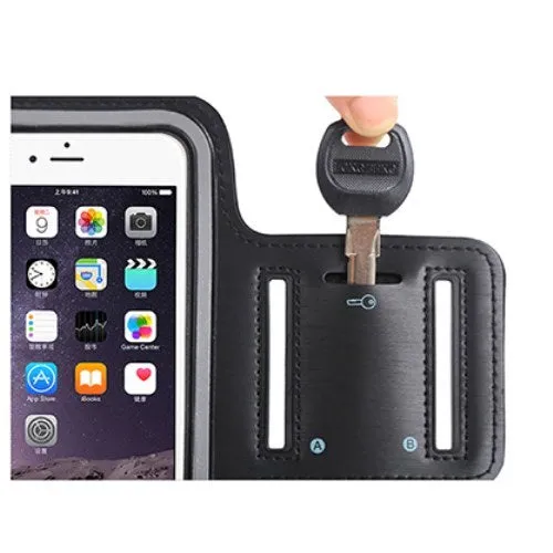 Armband Professional Cover Neoprene Waterproof Wraparound Sport with Buckle for Motorola One Zoom (2019) - Black
