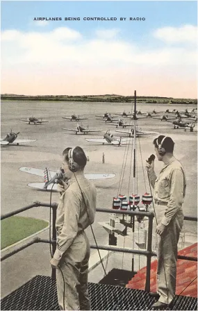 AV-92 Radio Controlled Planes - Vintage Image