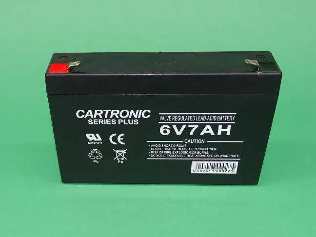 BATTERY 6V 7AH