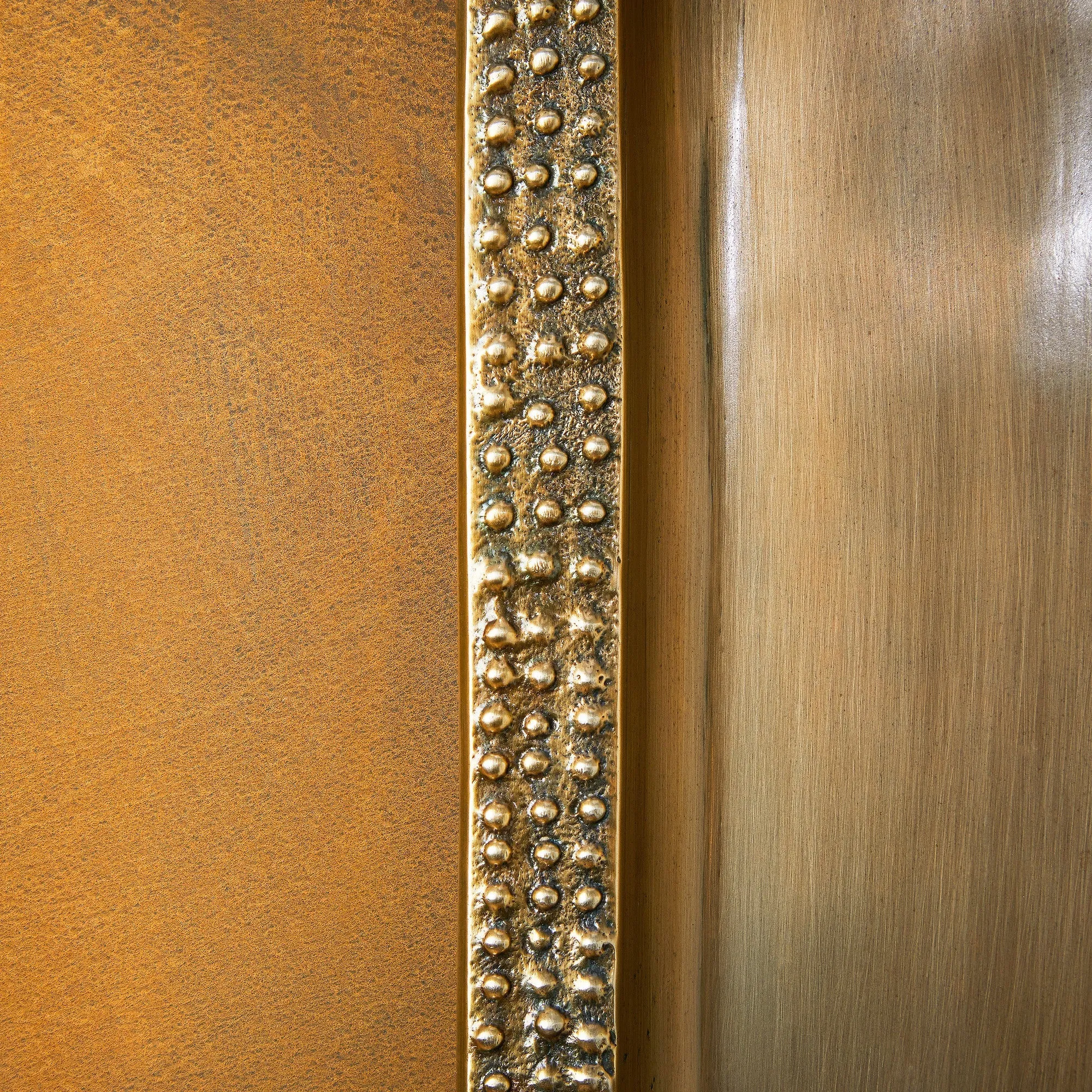 Beacon wall mounted candle holder in antiqued brass