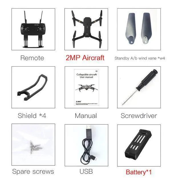 Best Drone X Pro With HD Camera WiFi FPV GPS RC Quadcopter