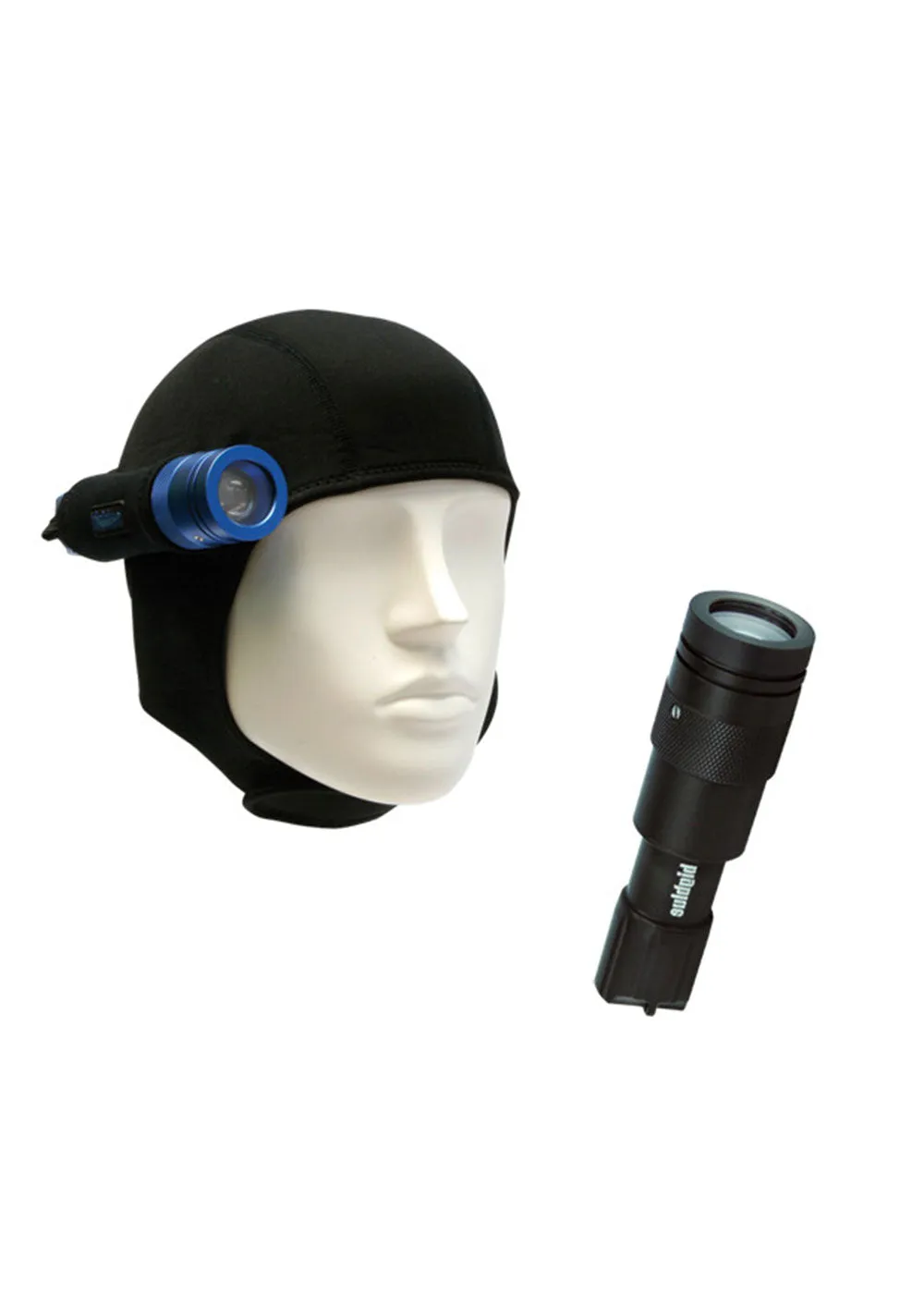 Big Blue Hood with Single Torch Mount
