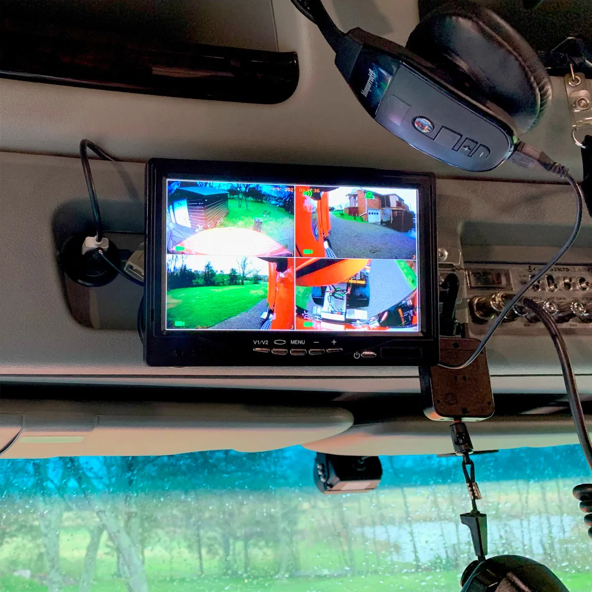Black Box 1080P Dash Cam, 3-4 Cam MDVR System, For Fleets/ Truckers
