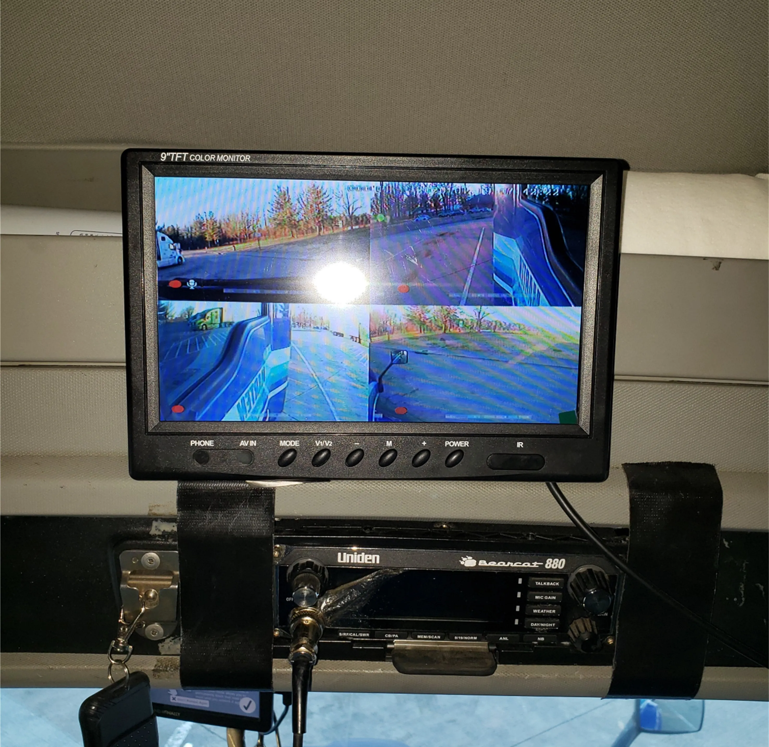 Black Box 1080P Dash Cam, 3-4 Cam MDVR System, For Fleets/ Truckers