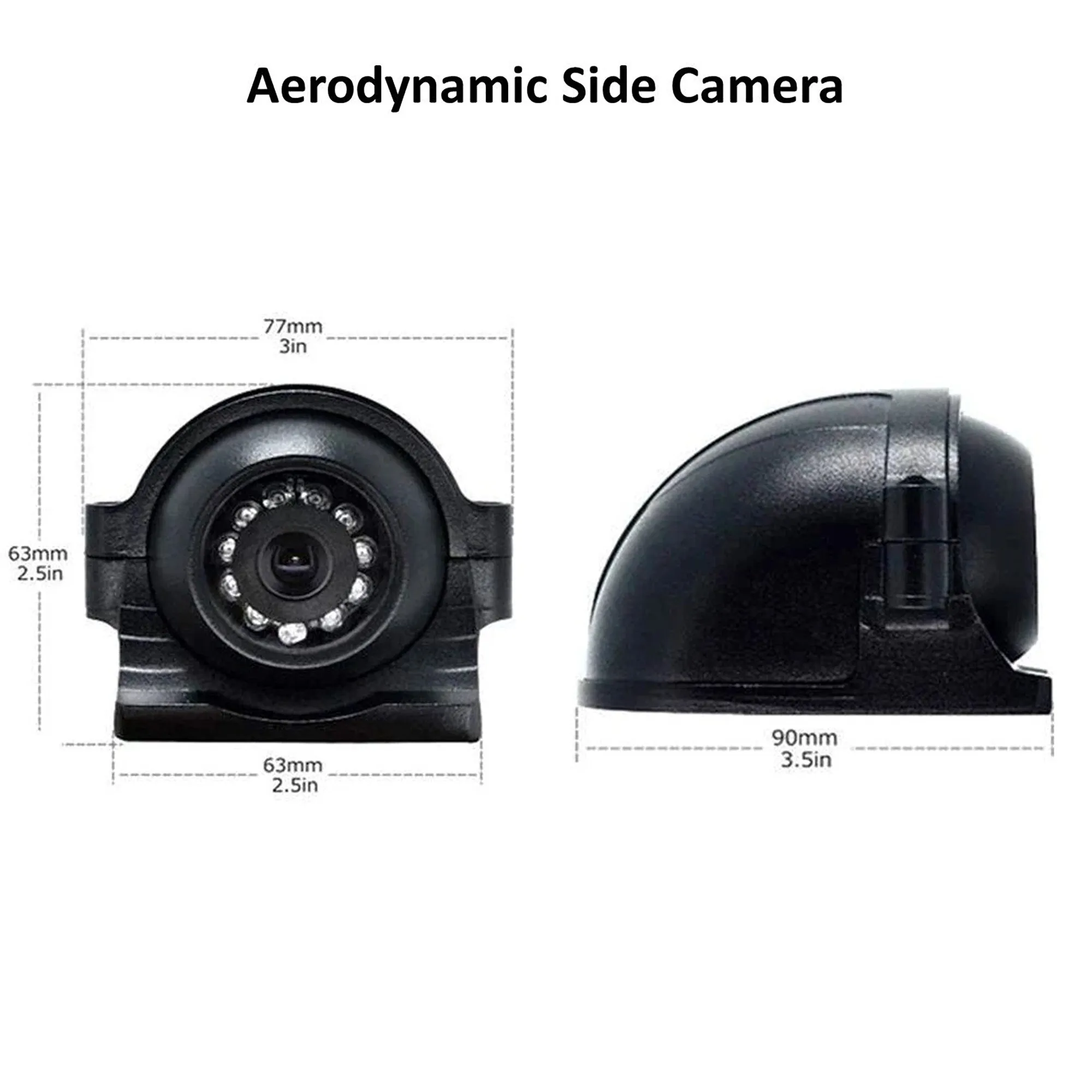 Black Box 1080P Dash Cam, 3-4 Cam MDVR System, For Fleets/ Truckers