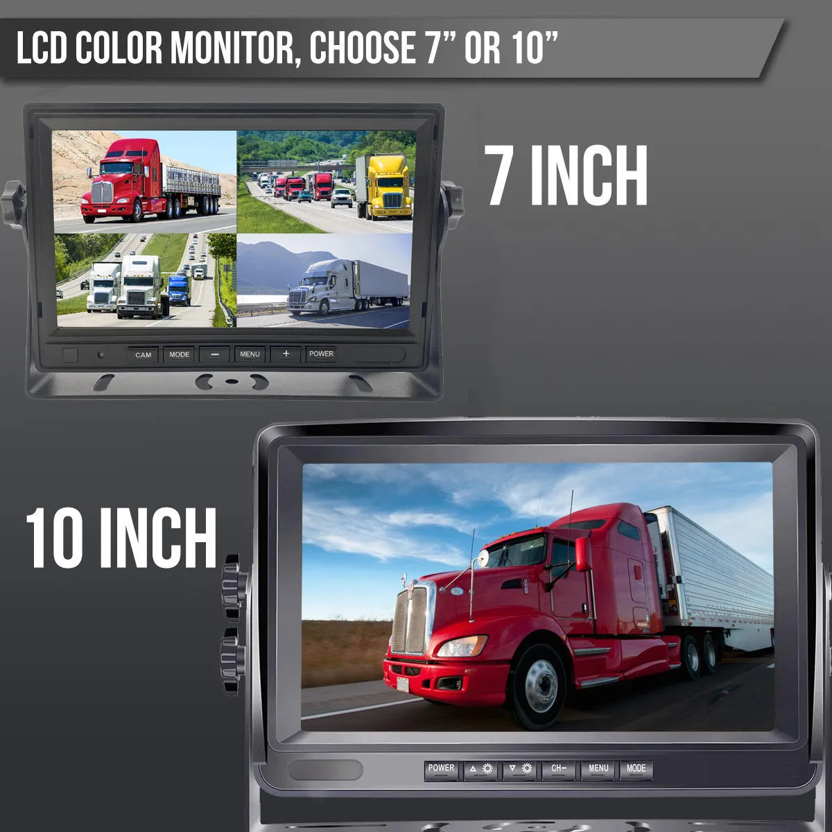 Black Box 1080P Dash Cam, 3-4 Cam MDVR System, For Fleets/ Truckers