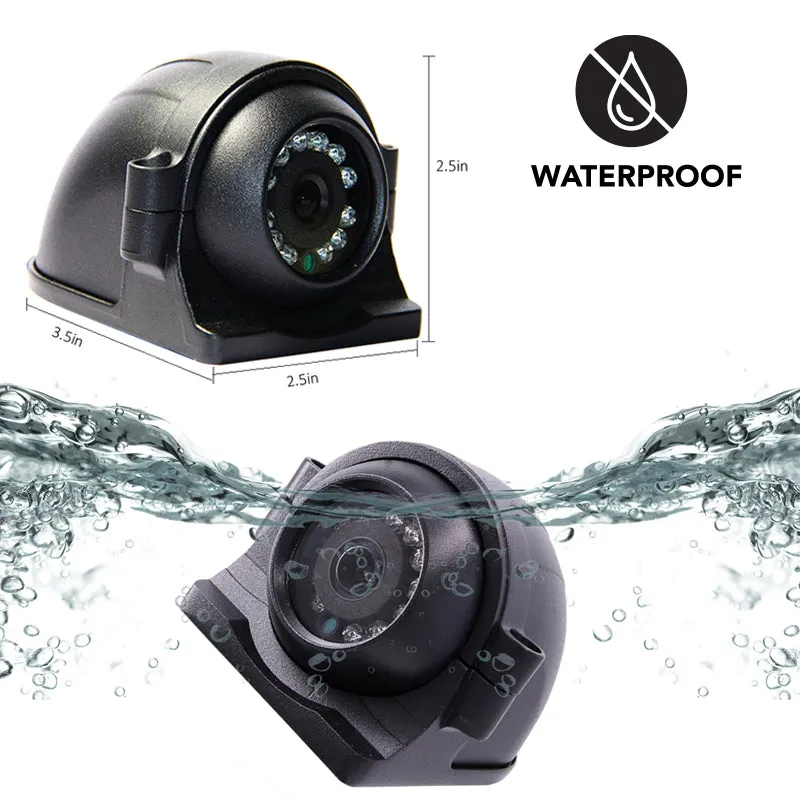 Black Box 1080P Dash Cam, 3-4 Cam MDVR System, For Fleets/ Truckers