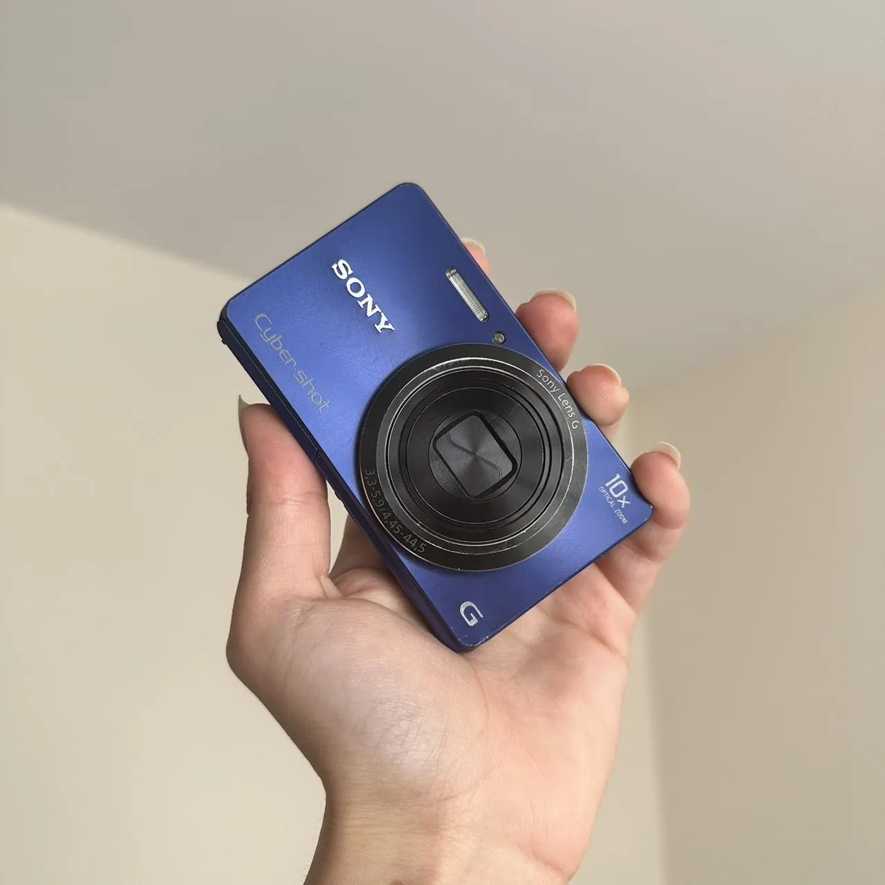 Blue Sony cybershot DSC-W690 Digital Camera 💖📸