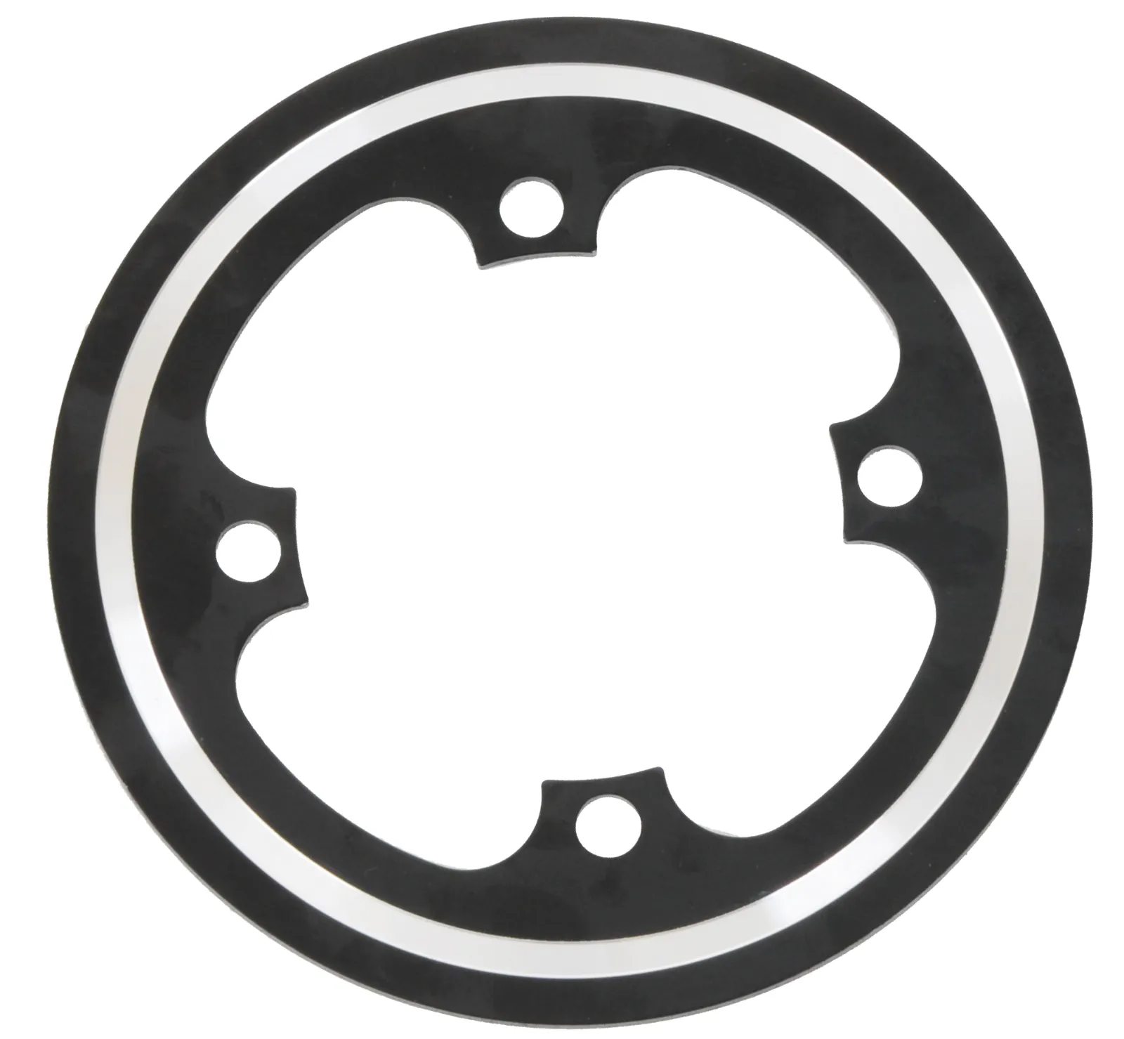 Bosch E-Bike 38T Chain Guard / Chain Wheel Protector - CNC Alloy - Black/Silver