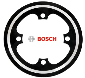 Bosch E-Bike 38T Chain Guard / Chain Wheel Protector - CNC Alloy - Black/Silver