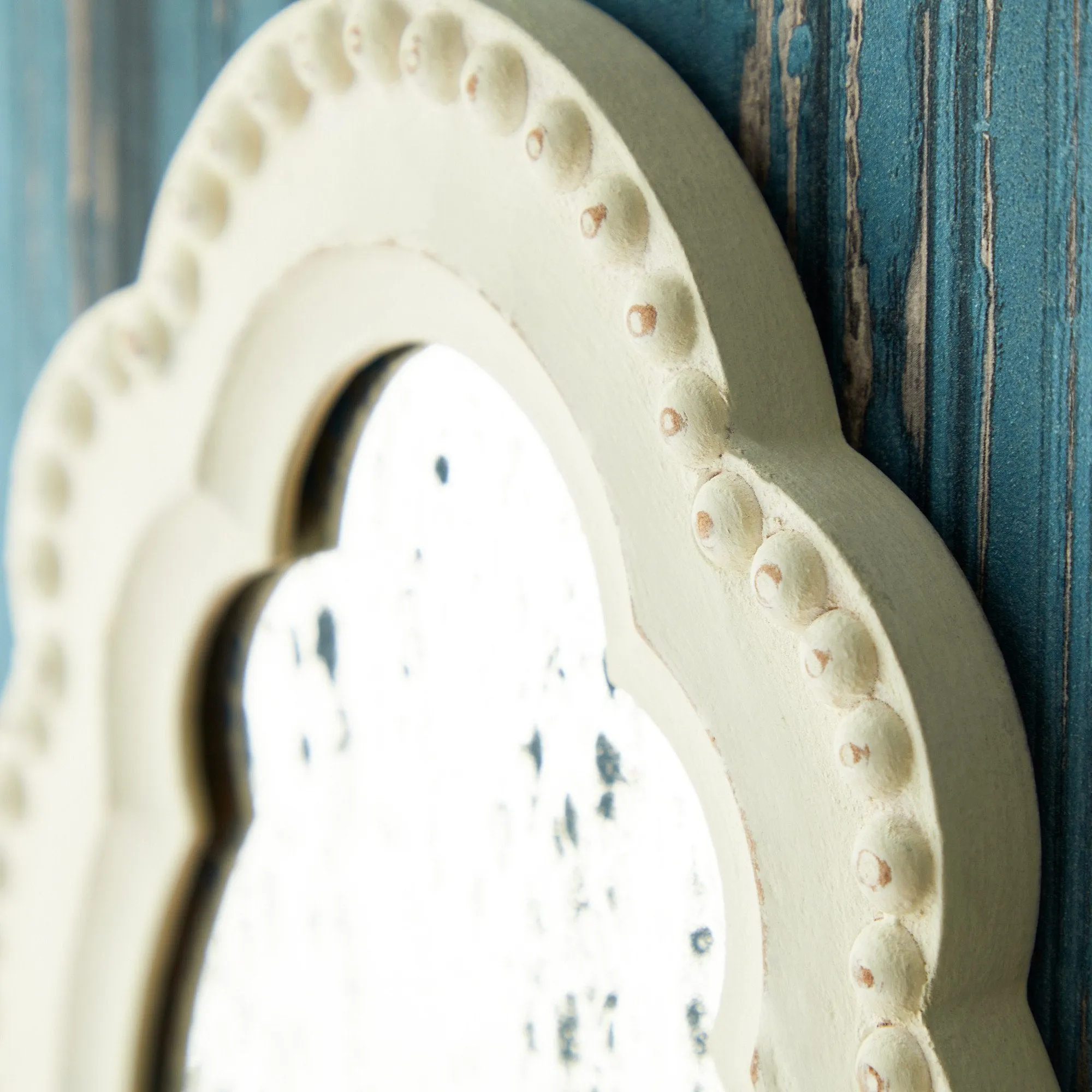 Bracken wall mounted candle holder in natural wood