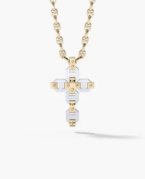 BRIGGS Cross Pendant in Gold