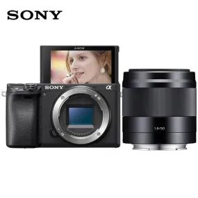 Camera Sony Alpha A6400 (E 50mm F1.8）
