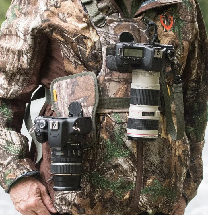 CCS G3 Camo Harness For 2 Cameras