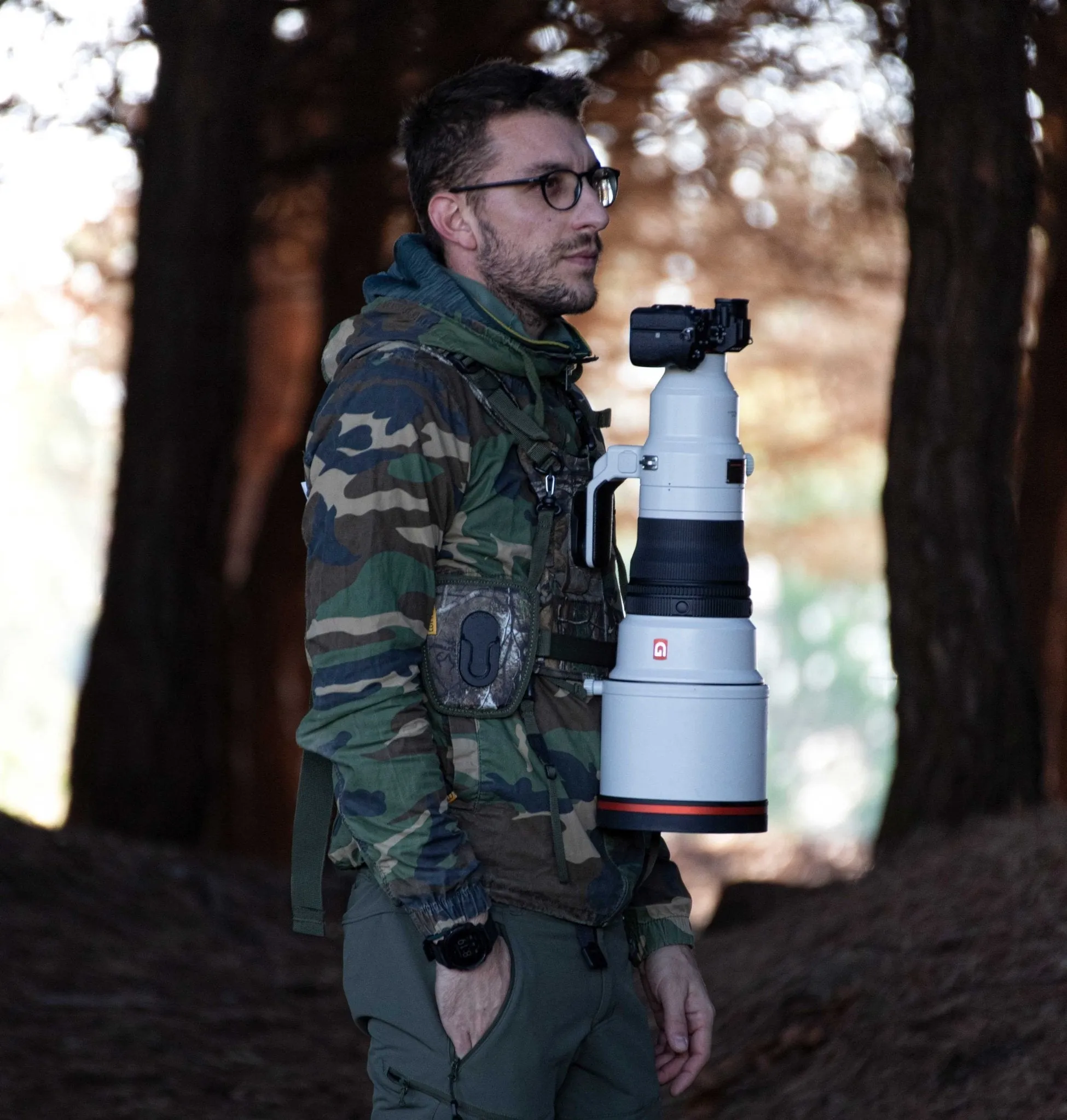 CCS G3 Camo Harness For 2 Cameras