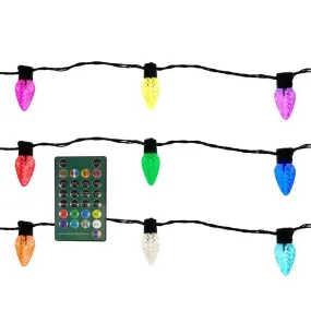 Celebrations Platinum LED C9 Warm White 50 ct String Christmas Lights 32.6 ft.