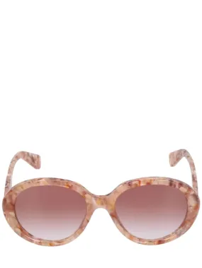 Chloé   Gayia round bio-acetate sunglasses 