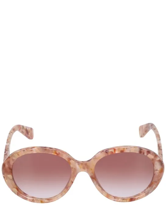 Chloé   Gayia round bio-acetate sunglasses 