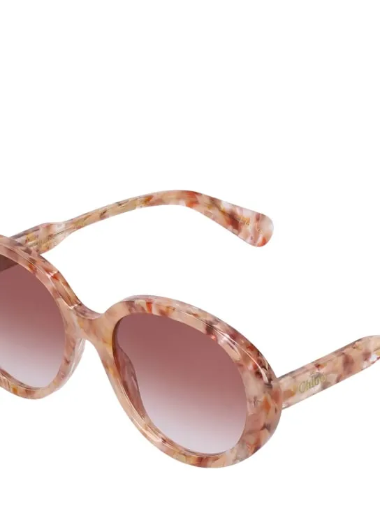 Chloé   Gayia round bio-acetate sunglasses 