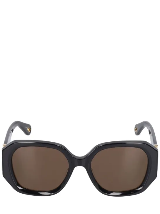 Chloé   Marcie squared bio-acetate sunglasses 