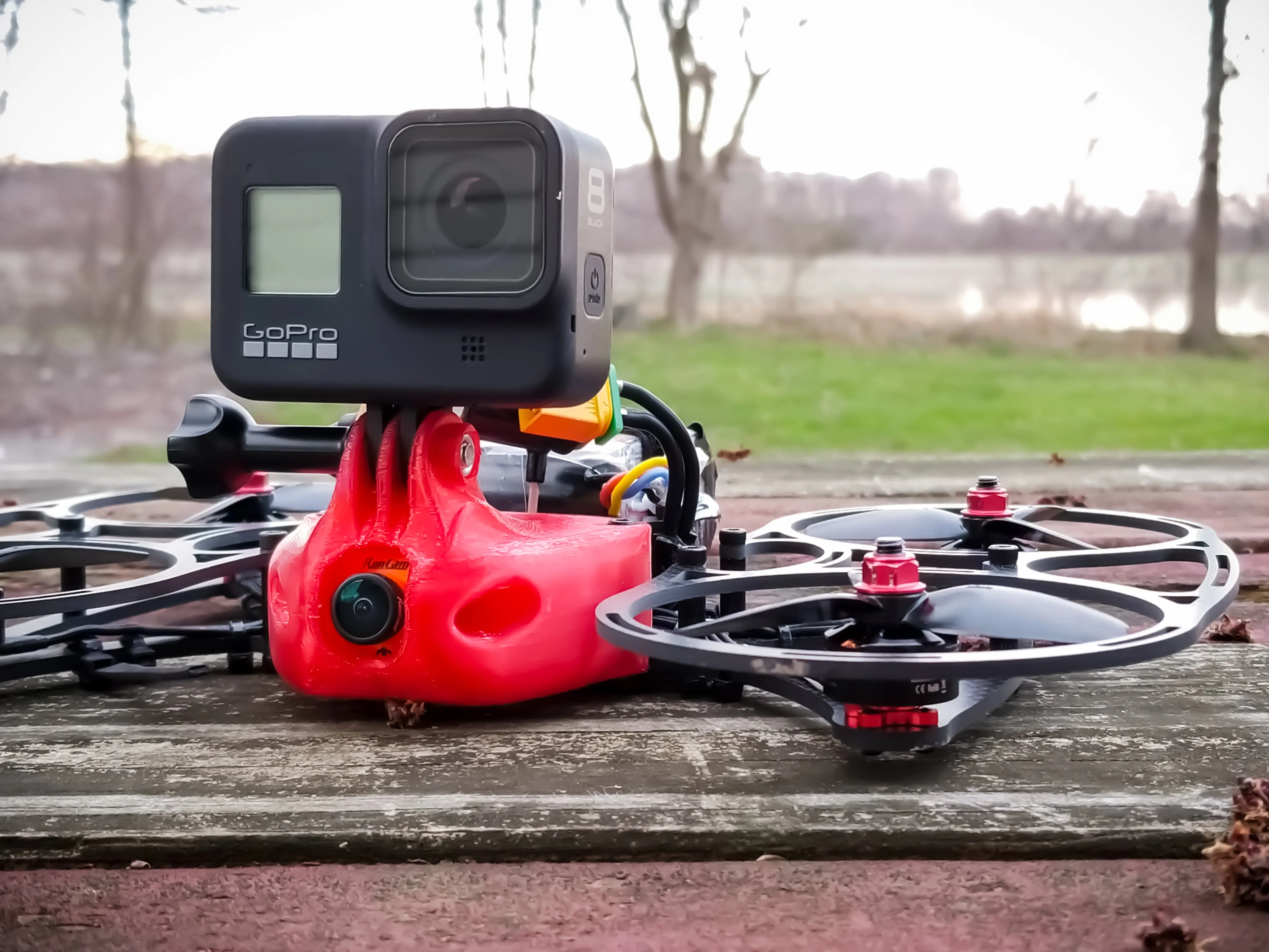 Cine-Bird OG FPV Frame Kit - Carbon Fiber Guard Set Only