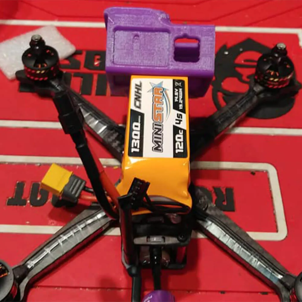 CNHL MiniStar 1300mAh 14.8V 4S 120C Lipo Battery with XT60 Plug