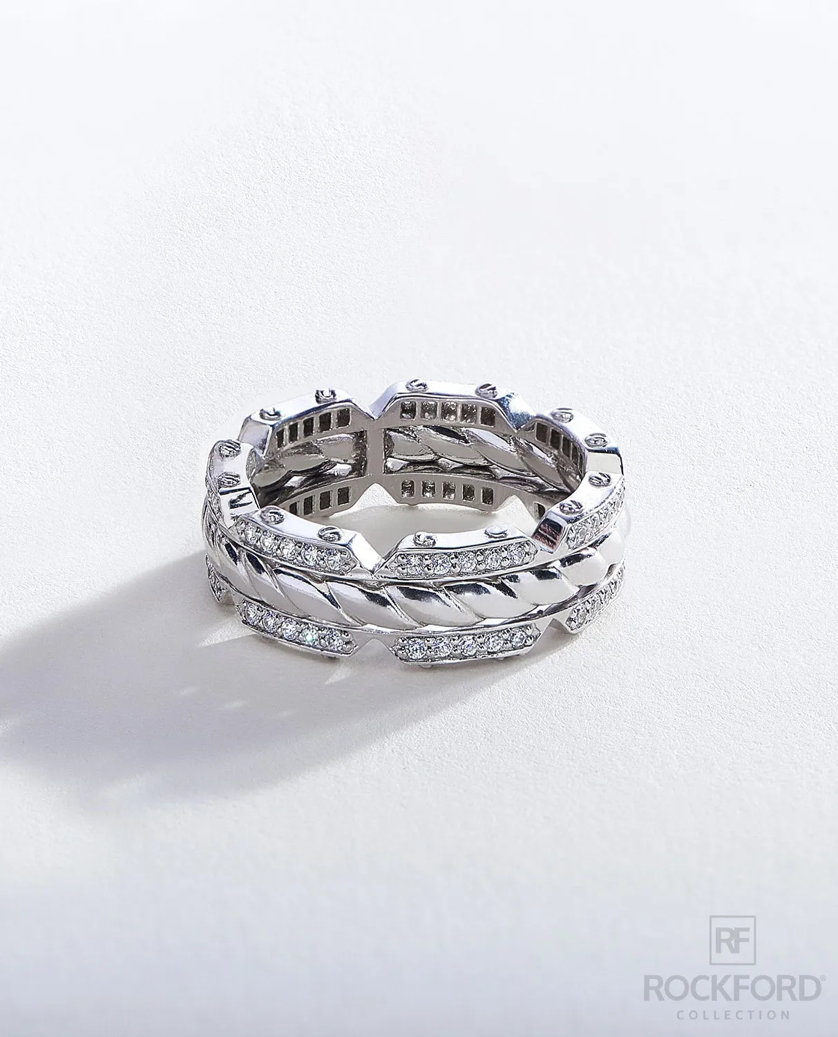 CRISSON Gold Ring with 0.70ct Diamonds