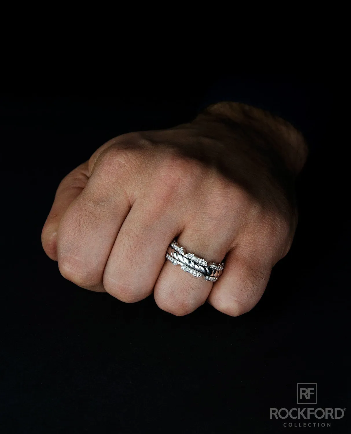CRISSON Gold Ring with 0.70ct Diamonds
