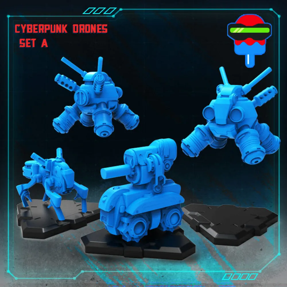 CYBERPUNK DRONES SET A