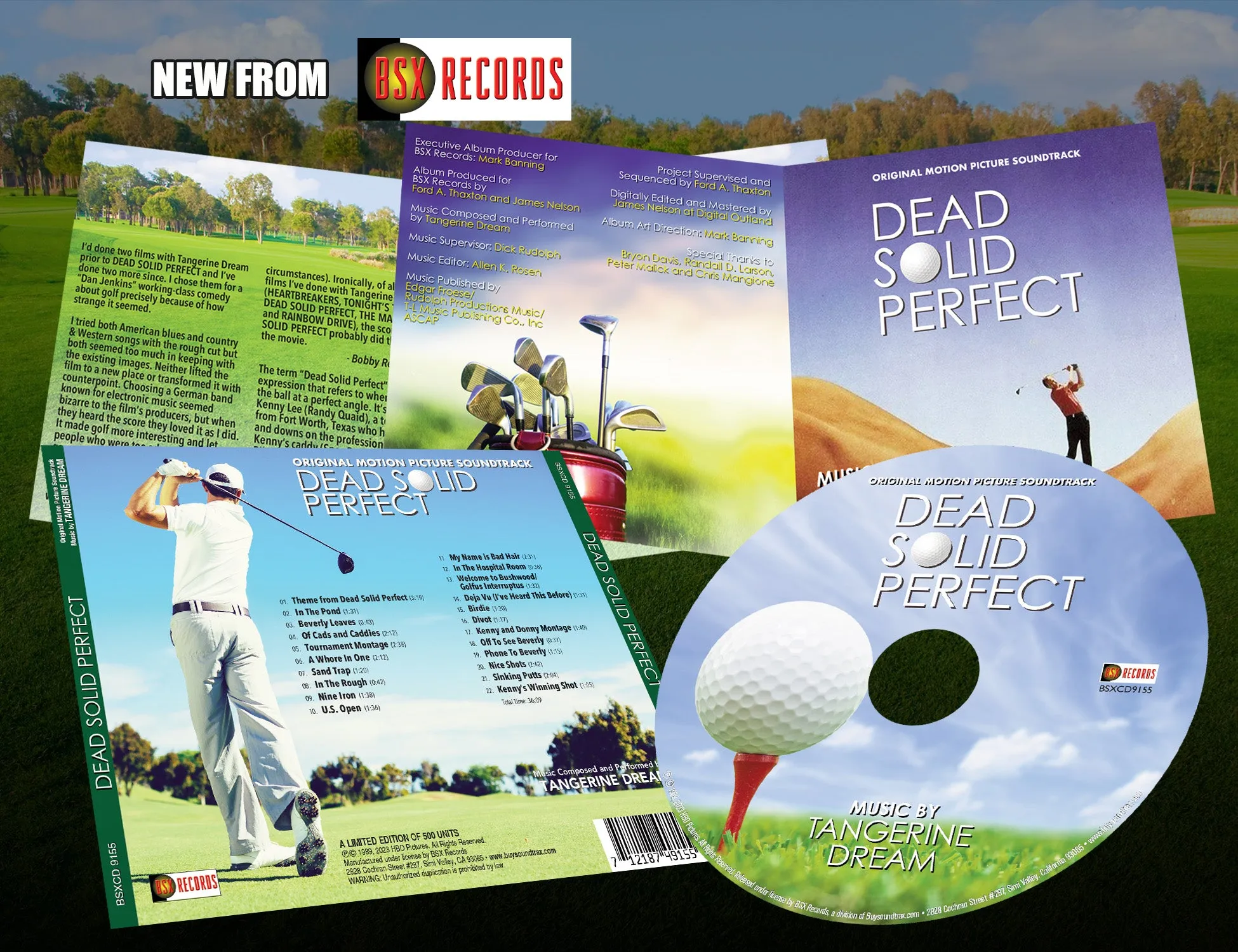 DEAD SOLID PERFECT - Original Motion PIcture Soundtrack